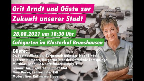 Gesprächsforum ZUKUNFT Bad Gandersheim: Live-Übertragung